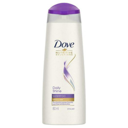 Dove Daily Shine Shampoo - For Dull And Frizzy Hair, Makes Hair Soft, Shiny And Smooth, 180 ml